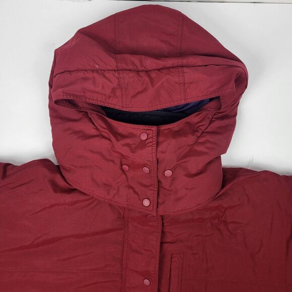 Patagonia Burgundy Ski Snowboarding Puffy Parka Vintage Jacket Size L - Picture 4 of 16